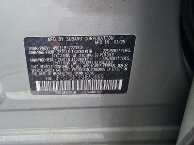 2025 Subaru Forester Premium