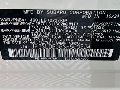 2025 Subaru Forester Premium