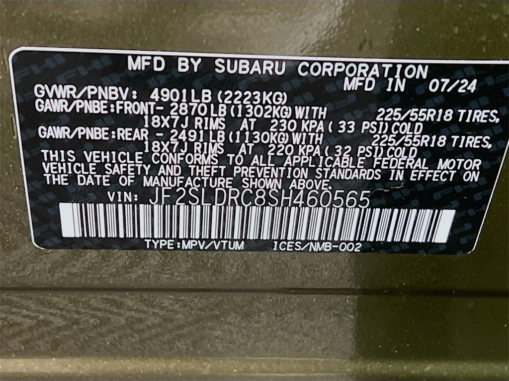 2025 Subaru Forester Limited