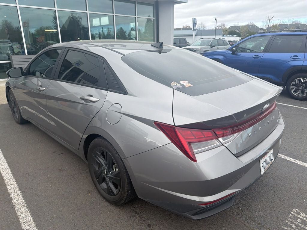 2023 Hyundai Elantra Hybrid Blue