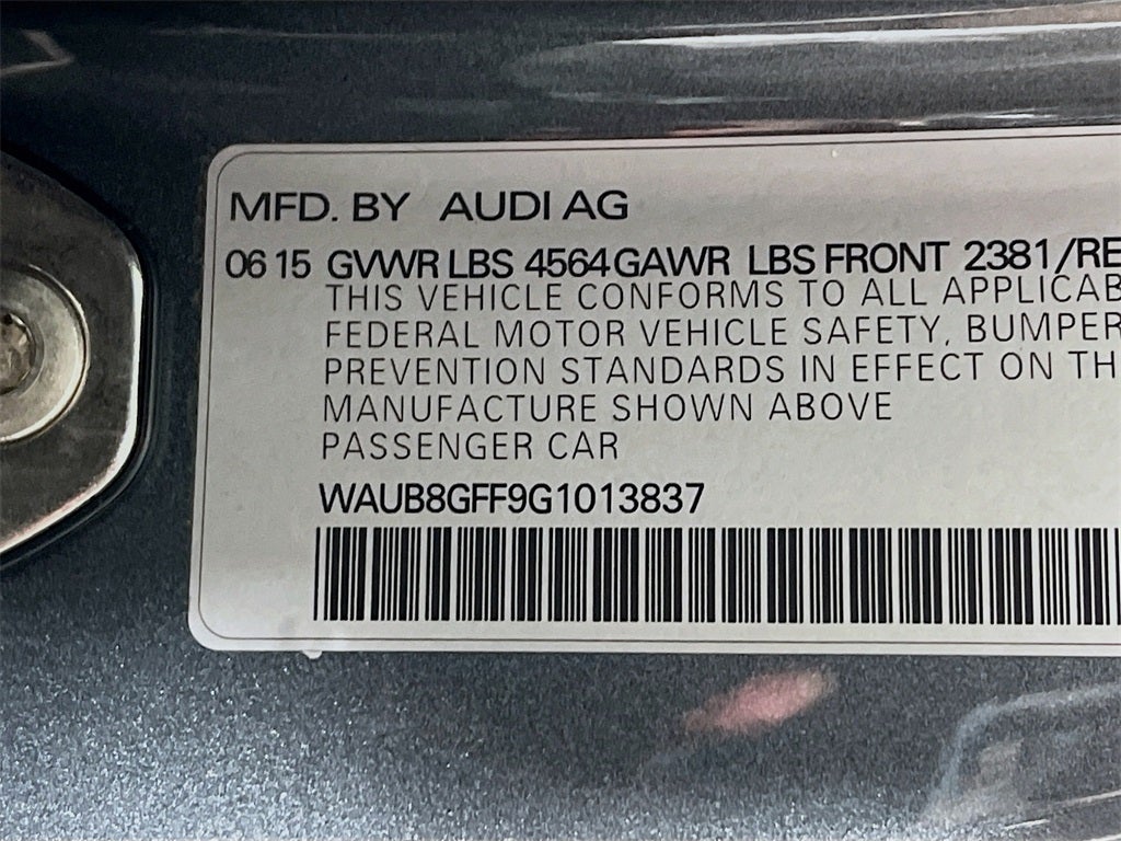 2016 Audi A3 2.0T Premium quattro