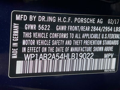 2017 Porsche Macan S