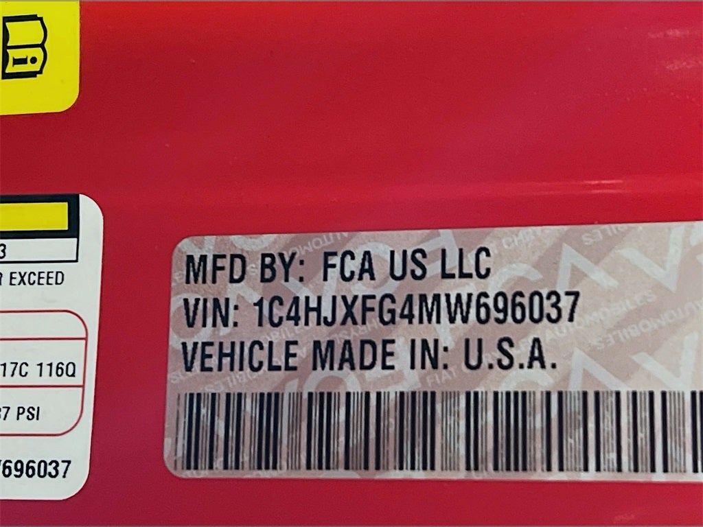 2021 Jeep Wrangler Unlimited Rubicon