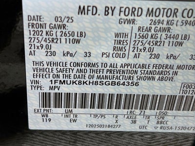 2025 Ford Explorer ST-Line
