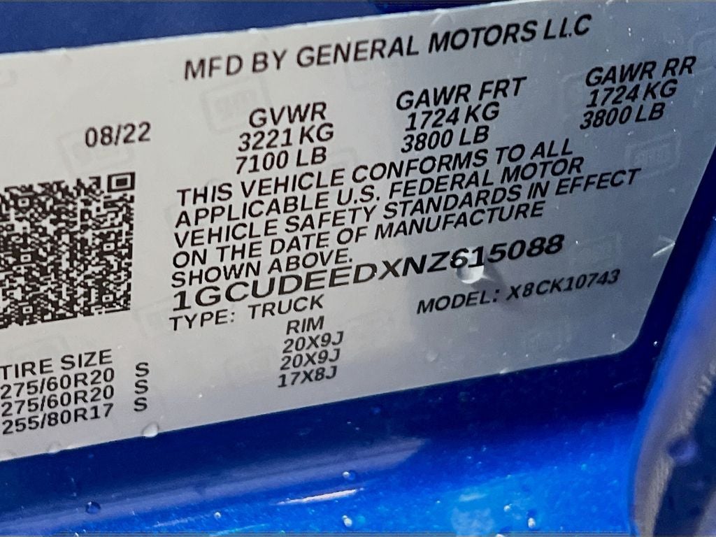 2022 Chevrolet Silverado 1500 RST