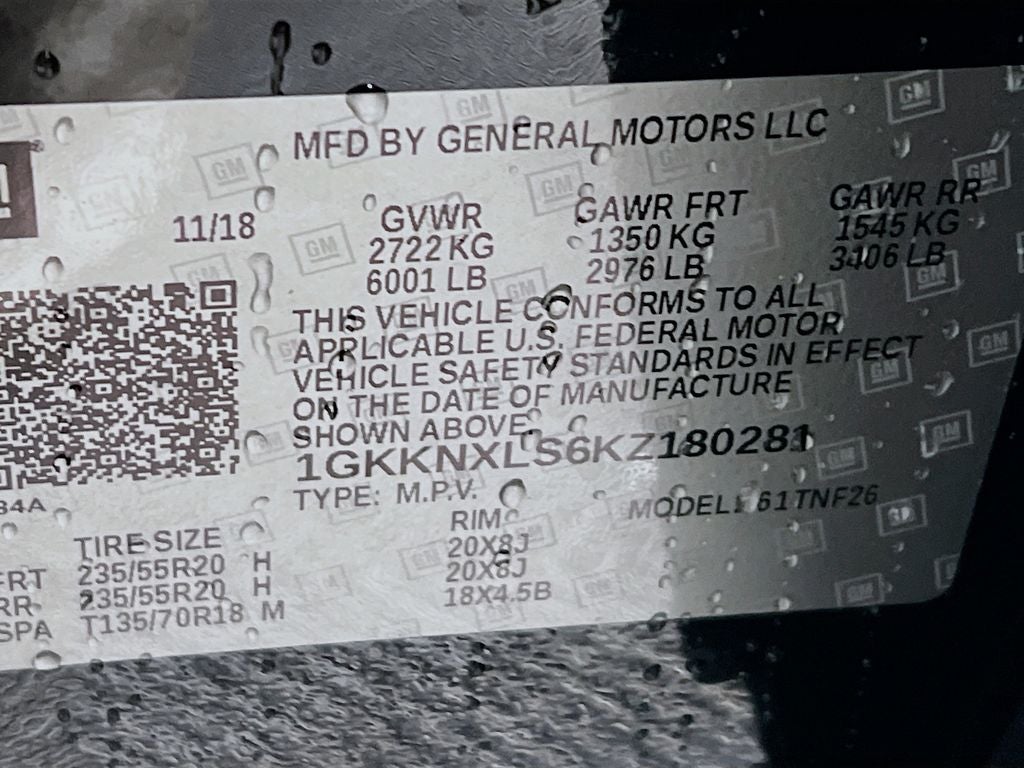 2019 GMC Acadia Denali