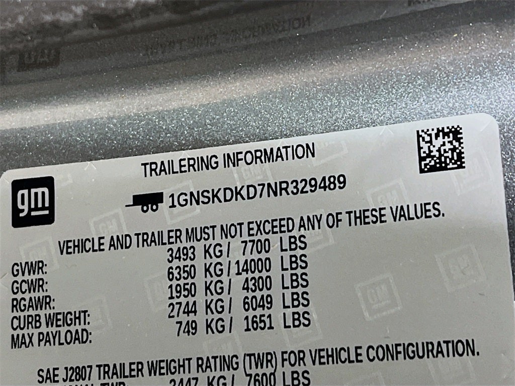 2022 Chevrolet Suburban Z71