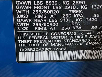 2025 Volkswagen Atlas 2.0T SEL