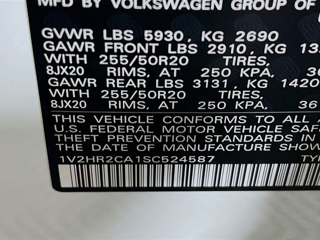 2025 Volkswagen Atlas 2.0T SE w/Technology