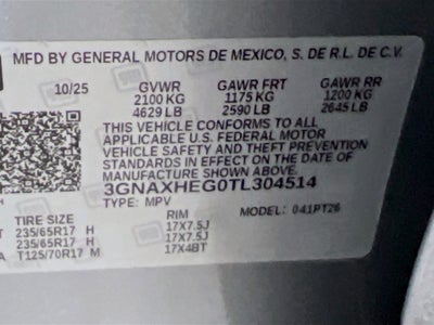 2026 Chevrolet Equinox LT