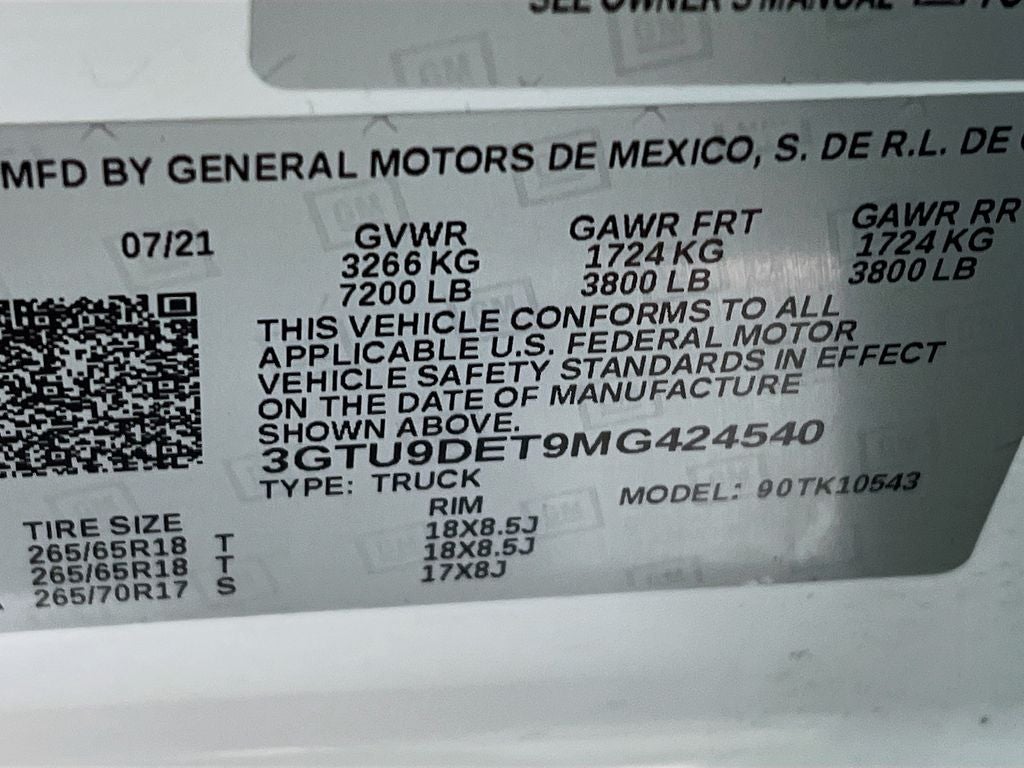 2021 GMC Sierra 1500 SLT