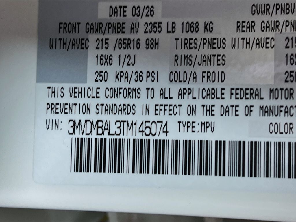 2026 Mazda Mazda CX-30 2.5 S AWD