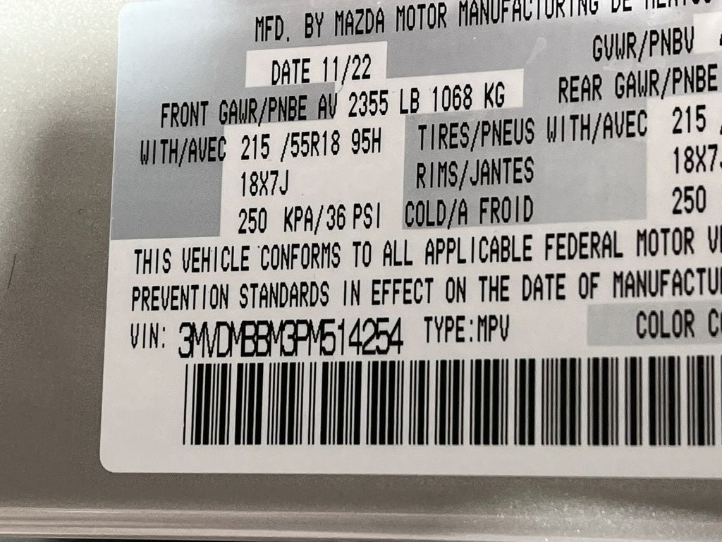 2023 Mazda Mazda CX-30 2.5 S Select Package