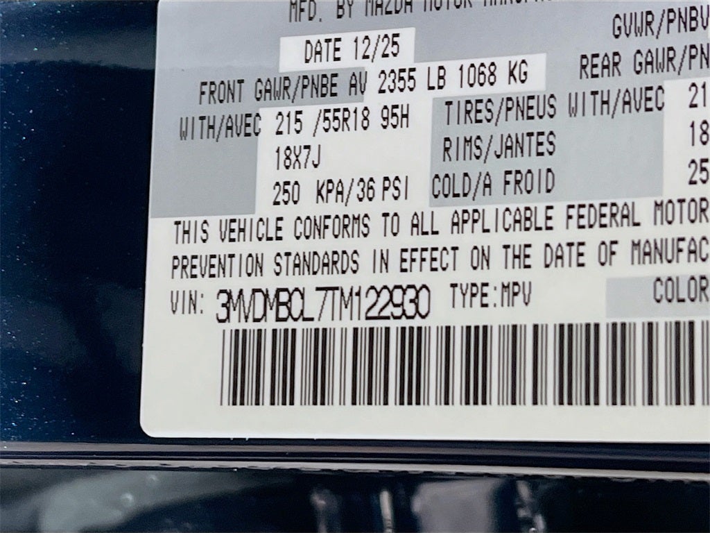 2026 Mazda Mazda CX-30 2.5 S Aire Edition