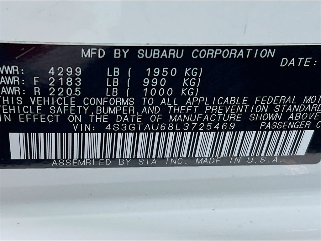 2020 Subaru Impreza Limited