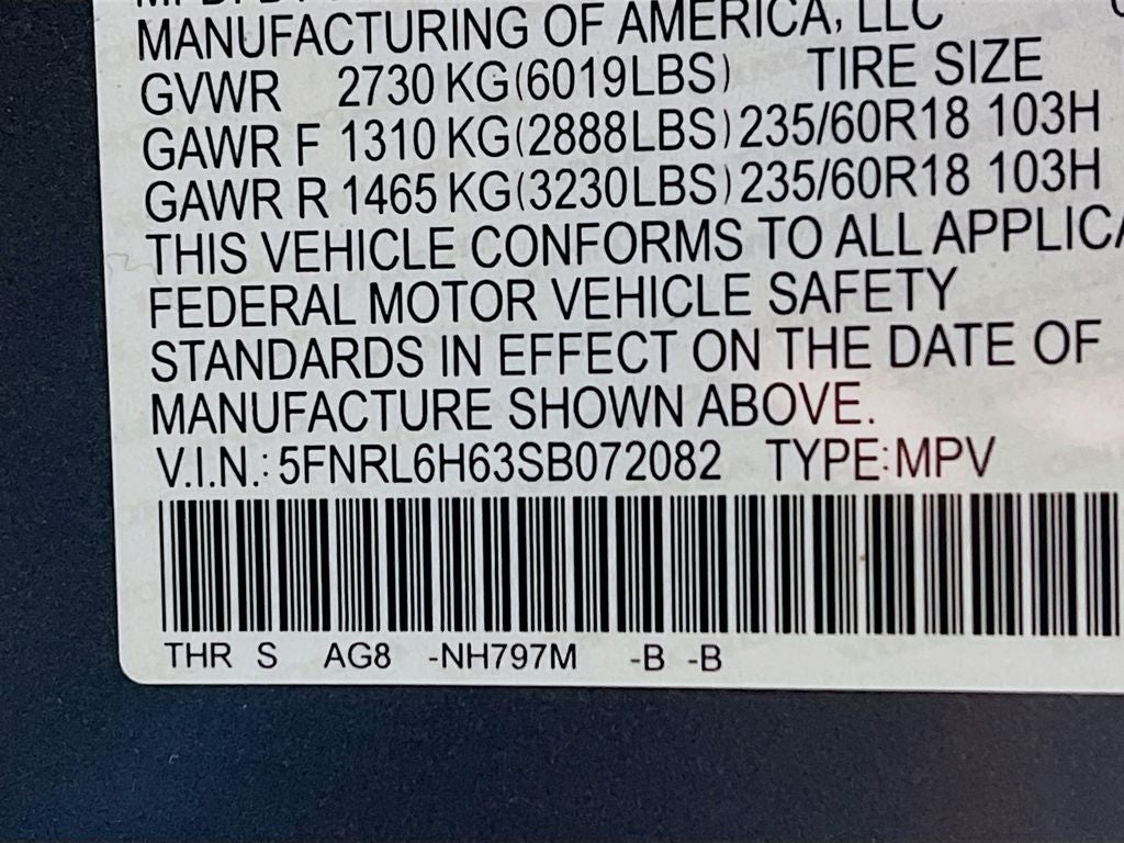 2025 Honda Odyssey EX-L