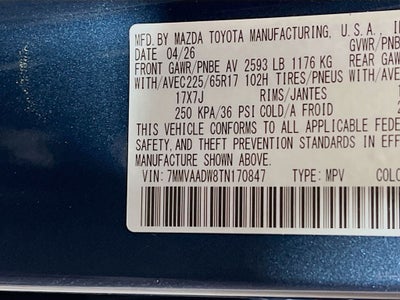 2026 Mazda Mazda CX-50 Hybrid Premium AWD