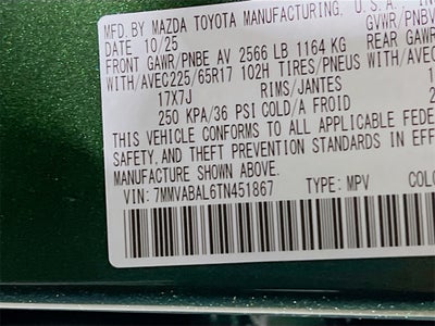 2026 Mazda Mazda CX-50 2.5 S Select AWD