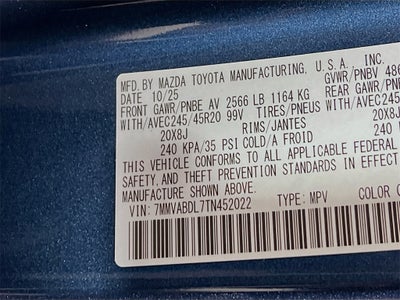 2026 Mazda Mazda CX-50 2.5 S Premium AWD