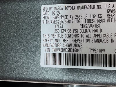 2025 Mazda Mazda CX-50 2.5 S Premium Package