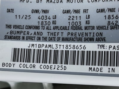 2026 Mazda Mazda3 Hatchback 2.5 S Premium