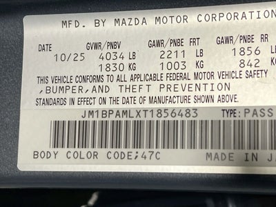 2026 Mazda Mazda3 Hatchback 2.5 S Premium