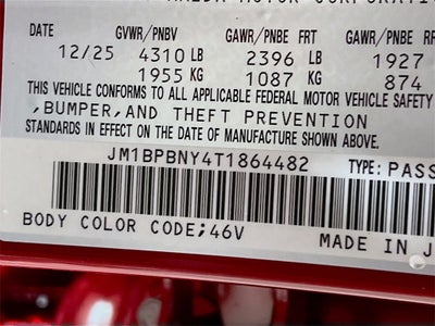 2026 Mazda Mazda3 Hatchback 2.5 Turbo Premium Plus AWD