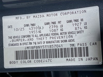 2026 Mazda Mazda3 Hatchback 2.5 Turbo Premium Plus AWD