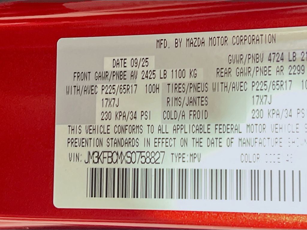 2025 Mazda Mazda CX-5 2.5 S Preferred Package