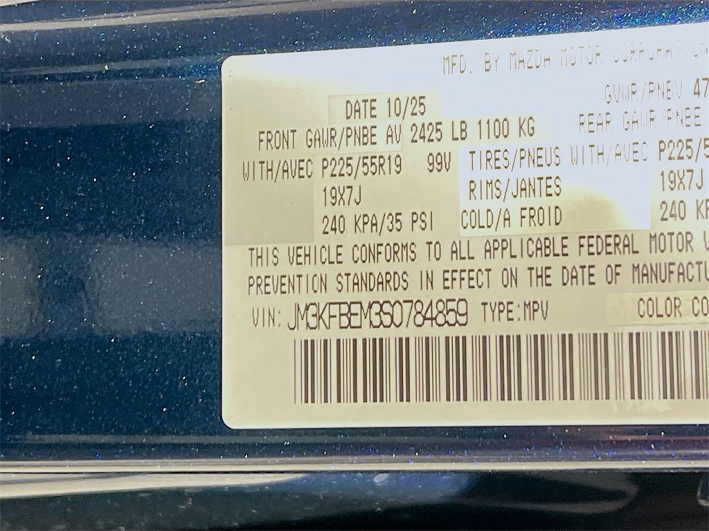 2025 Mazda Mazda CX-5 2.5 S Premium Plus AWD