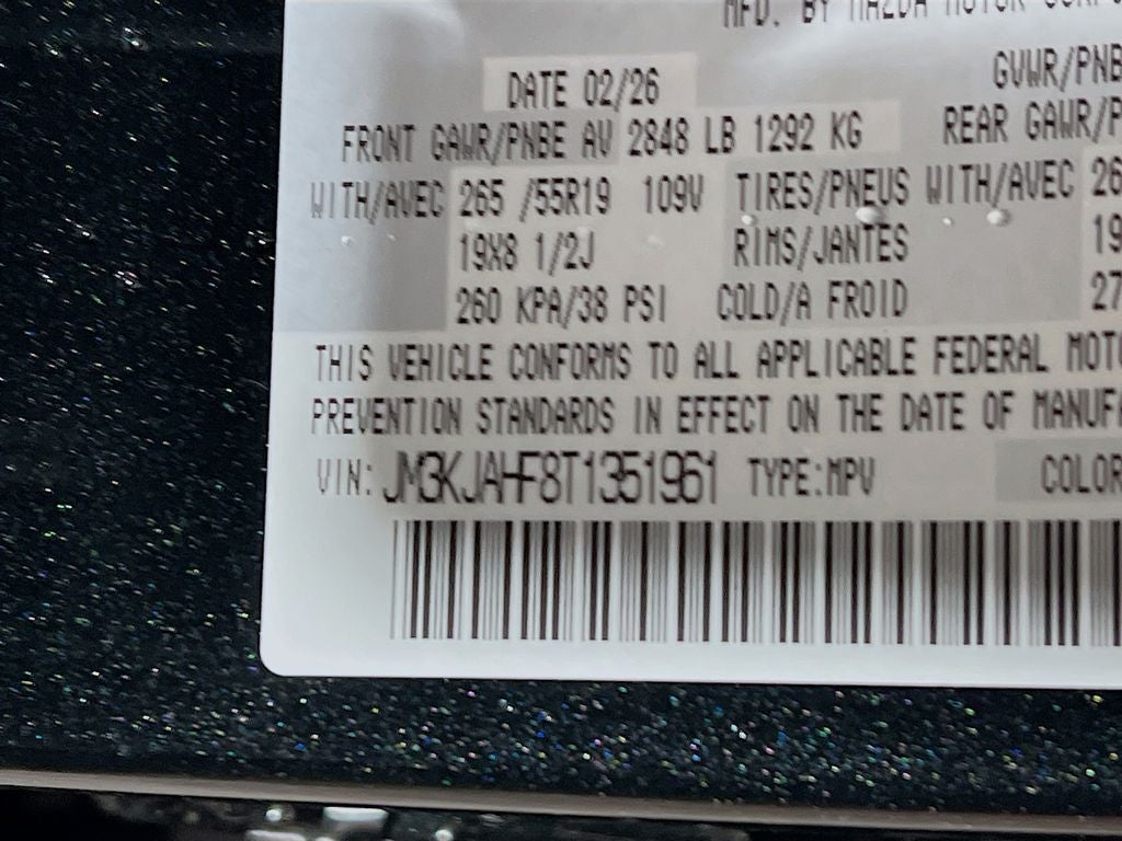 2026 Mazda Mazda CX-70 Plug-In Hybrid SC AWD