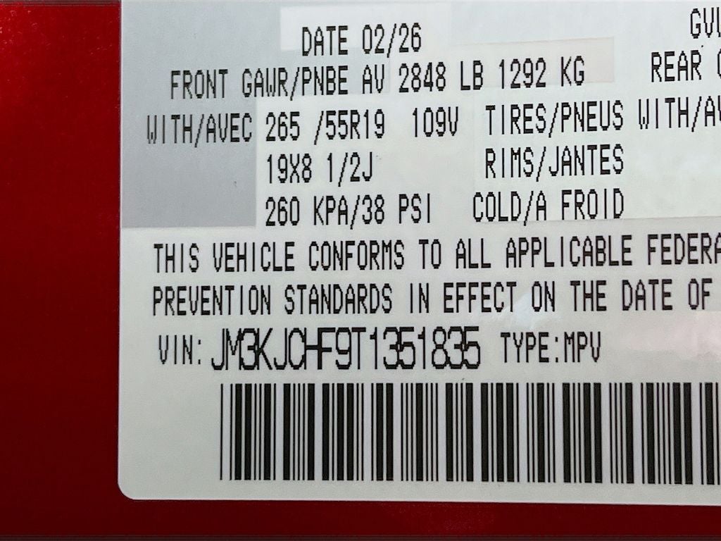 2026 Mazda Mazda CX-70 Plug-In Hybrid SC Plus AWD