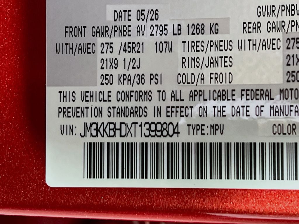 2026 Mazda Mazda CX-90 3.3 Turbo Preferred AWD