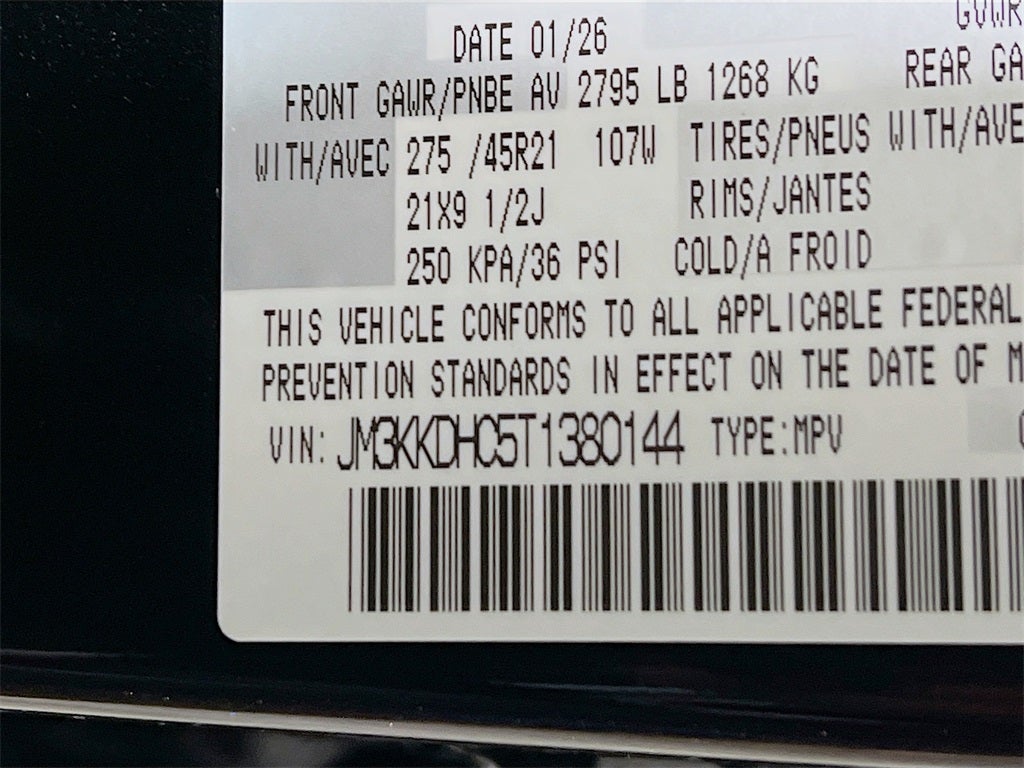 2026 Mazda Mazda CX-90 3.3 Turbo S Premium Sport AWD