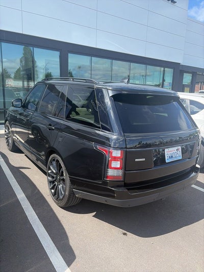2017 Land Rover Range Rover 5.0L V8 Supercharged