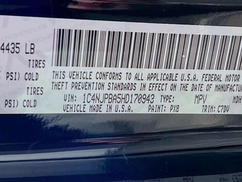 2017 Jeep Patriot Sport