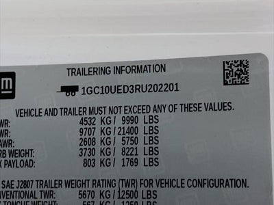 2024 Chevrolet Silverado EV Work Truck