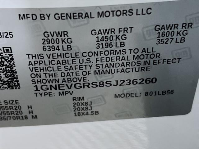 2025 Chevrolet Traverse LT 2LT