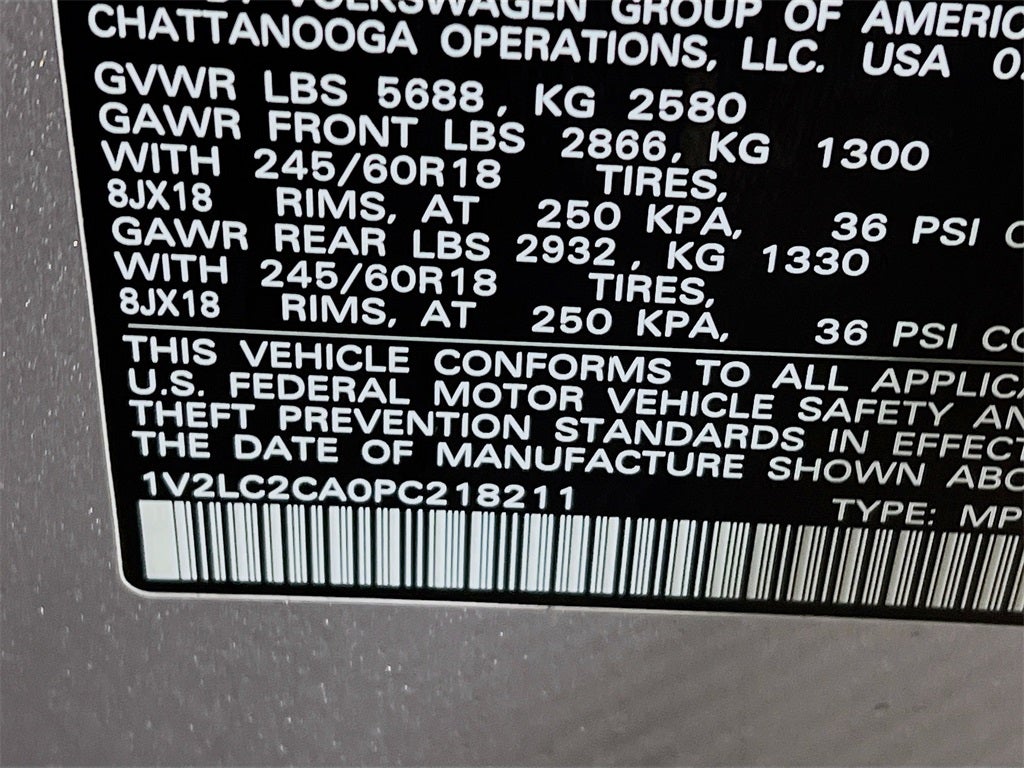 2023 Volkswagen Atlas Cross Sport 2.0T SE