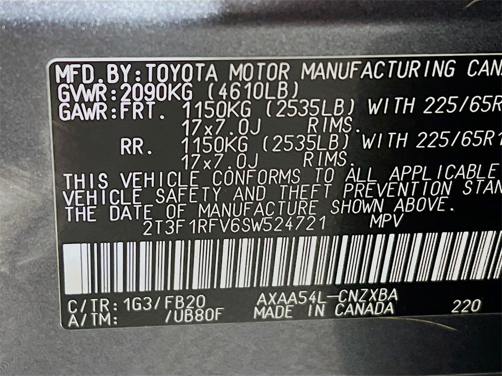 2025 Toyota RAV4 LE
