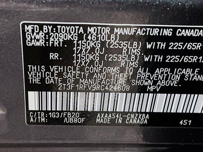2024 Toyota RAV4 LE