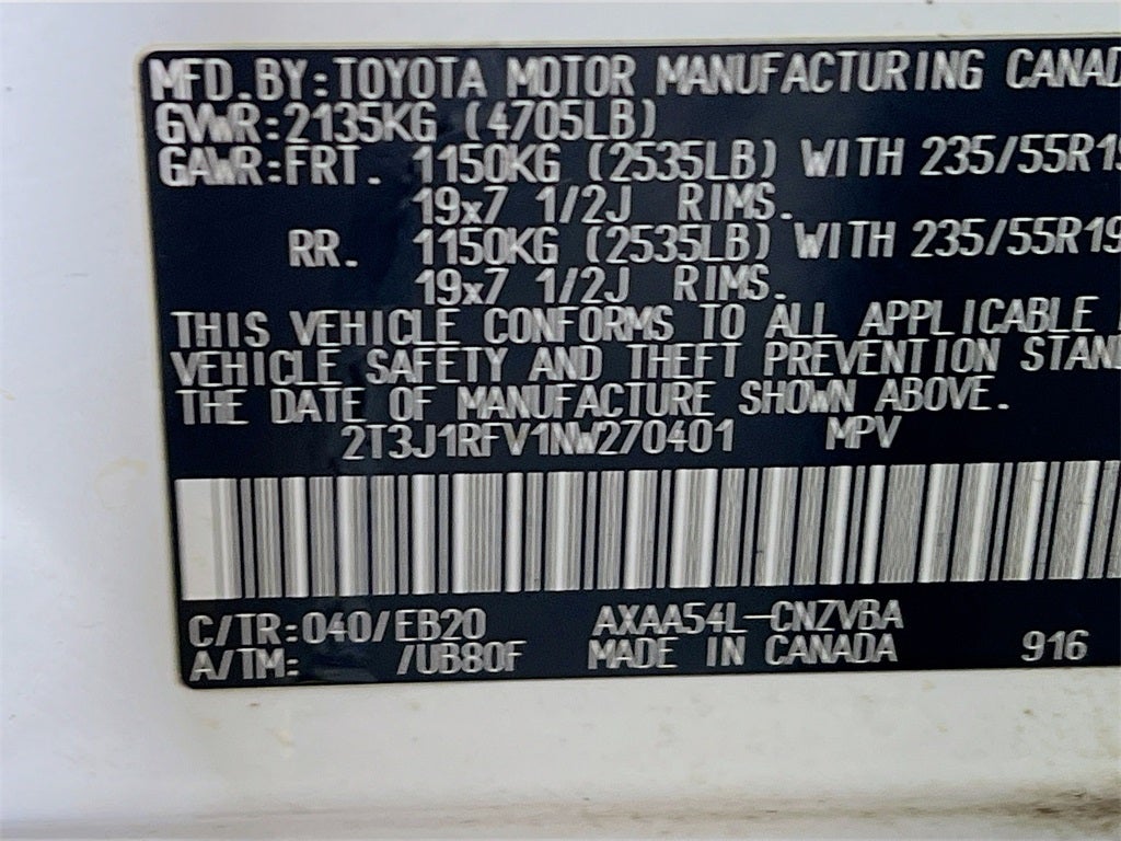 2022 Toyota RAV4 Adventure