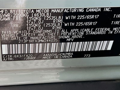 2021 Toyota RAV4 XLE