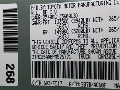 2023 Toyota Tacoma TRD Off-Road V6