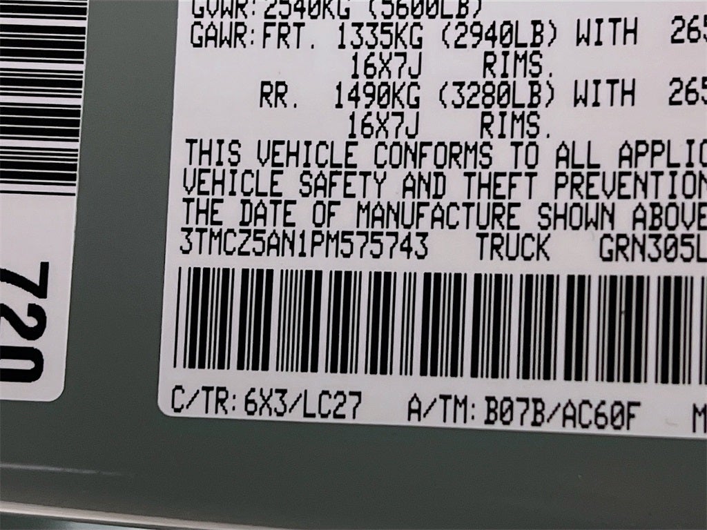 2023 Toyota Tacoma TRD Off-Road V6