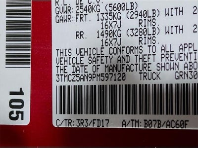 2023 Toyota Tacoma TRD Off-Road V6