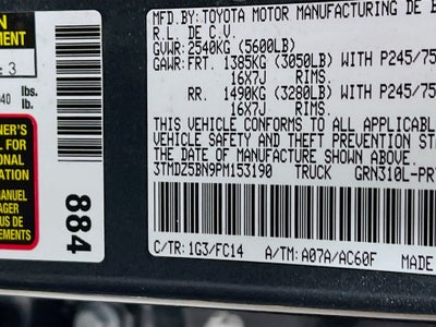 2023 Toyota Tacoma SR5 V6