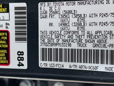 2023 Toyota Tacoma SR5 V6