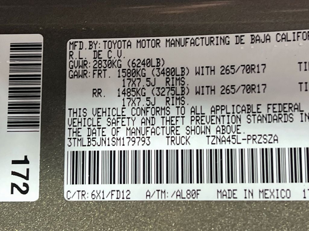 2025 Toyota Tacoma TRD Off-Road
