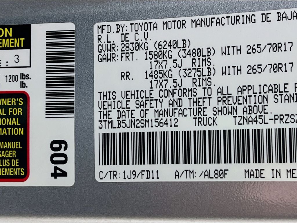 2025 Toyota Tacoma TRD Off-Road